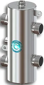 Гидрострелка до 70 кВт 1¼"н x 1¼"н Север-R-80(Aisi) 1955002 Гидрострелка до 70 кВт 1¼"н x 1¼"н Север-R-80(Aisi) 1955002, 1