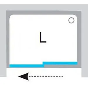 Дверь в нишу 1000мм прозрачное стекло Ravak Matrix MSD2-100 L 0WLA0C00Z1 Дверь в нишу 1000мм прозрачное стекло Ravak Matrix MSD2-100 L 0WLA0C00Z1, 4