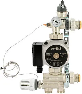 Узел насосно-смесительный с насосом GTO 25-6S 130 Uni-fitt Solomix 470S1203 Узел насосно-смесительный с насосом GTO 25-6S 130 Uni-fitt Solomix 470S1203, 1