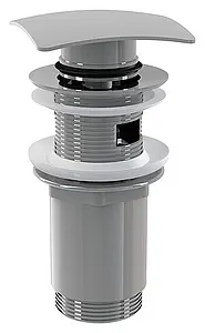 Выпуск автоматический для раковины с переливом AlcaPlast хром A393 Выпуск автоматический для раковины с переливом AlcaPlast хром A393, 1