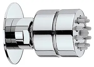 Душевая форсунка Bossini Tondo-Gom хром I00137.030 Душевая форсунка Bossini Tondo-Gom хром I00137.030, 1