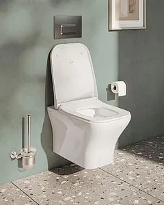 Унитаз подвесной безободковый VitrA Zentrum Square SmoothFlush белый 7484B003-0075 Унитаз подвесной безободковый VitrA Zentrum Square SmoothFlush белый 7484B003-0075, 5