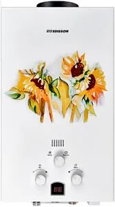 Водонагреватель проточный газовый Edisson Eco E 20 GD (Подсолнухи) 361505 Водонагреватель проточный газовый Edisson Eco E 20 GD (Подсолнухи) 361505, 5