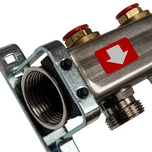 Группа коллекторная без расходомеров 7 отводов 1"в/в x ¾"ек Stout SMS 0922 000007 Группа коллекторная без расходомеров 7 отводов 1"в/в x ¾"ек Stout SMS 0922 000007, 4