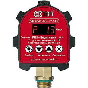Реле давления воды электронное для автоматической подпитки систем отопления Extra Акваконтроль РДЭ-Подпитка-3-2.2 3702350000 Реле давления воды электронное для автоматической подпитки систем отопления Extra Акваконтроль РДЭ-Подпитка-3-2.2 3702350000, 1