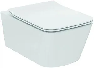 Унитаз подвесной безободковый Ideal Standard Blend Cube AquaBlade белый T368601 Унитаз подвесной безободковый Ideal Standard Blend Cube AquaBlade белый T368601, 3