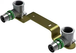 Монтажная планка с водорозетками пресс 16мм x ½"в Comap MultiSkin 7507W1612 Монтажная планка с водорозетками пресс 16мм x ½"в Comap MultiSkin 7507W1612, 1