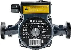 Насос циркуляционный Unipump CP 25-60 180 76681 Насос циркуляционный Unipump CP 25-60 180 76681, 1