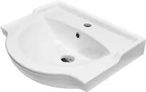 Раковина Sanita Реал 56 белый WB.FN/Real/56-C/WHT.G/S1 Раковина Sanita Реал 56 белый WB.FN/Real/56-C/WHT.G/S1, 1