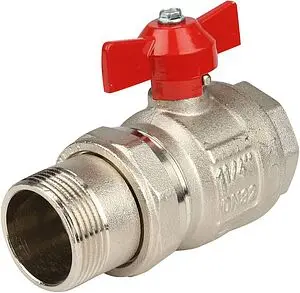 Кран шаровый с американкой 1¼"в x 1¼"н Itap Ideal 0980114 Кран шаровый с американкой 1¼"в x 1¼"н Itap Ideal 0980114, 4