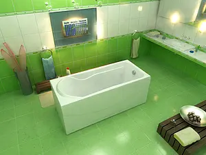 Ванна акриловая Bas Мальта 170x75 В00023 Ванна акриловая Bas Мальта 170x75 В00023, 2