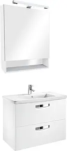 Шкаф-зеркало Roca Gap 70 белый матовый ZRU9302749 Шкаф-зеркало Roca Gap 70 белый матовый ZRU9302749, 2