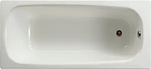 Ванна стальная Roca Contesa 120x70 белый 212D06001 Ванна стальная Roca Contesa 120x70 белый 212D06001, 1