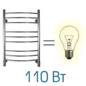 Полотенцесушитель электрический лесенка Energy Ergo 800х500 полированная сталь Полотенцесушитель электрический лесенка Energy Ergo 800х500 полированная сталь, 4