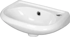 Раковина Santek Бриз 40R белый 1WH110445 Раковина Santek Бриз 40R белый 1WH110445, 2