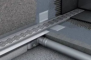 Лоток душевой пристенный 585мм h=52мм 0.95л/сек ACO Showerdrain C 408763 Лоток душевой пристенный 585мм h=52мм 0.95л/сек ACO Showerdrain C 408763, 2