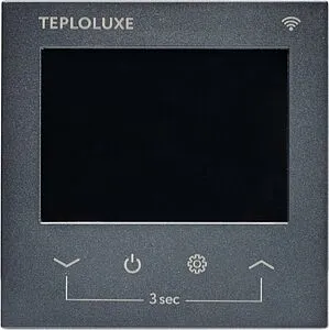 Терморегулятор Теплолюкс Pontus wi-fi Space черный 100037059600 Терморегулятор Теплолюкс Pontus wi-fi Space черный 100037059600, 1