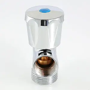 Вентиль регулирующий трехпроходной ½"н x ¾"н x ½"в хром Valtec VT.255.N.04 Вентиль регулирующий трехпроходной ½"н x ¾"н x ½"в хром Valtec VT.255.N.04, 5