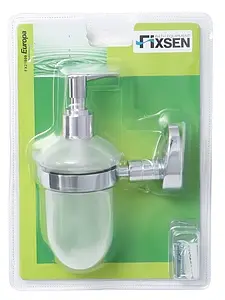 Дозатор для жидкого мыла Fixsen Europa хром FX-21812 Дозатор для жидкого мыла Fixsen Europa хром FX-21812, 2
