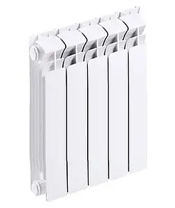 Радиатор биметаллический 5 секций Rifar Base 500 RB50005 Радиатор биметаллический 5 секций Rifar Base 500 RB50005, 1