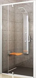 Дверь в нишу 1000мм прозрачное стекло Ravak Pivot PDOP2-100 03GA0100Z1 Дверь в нишу 1000мм прозрачное стекло Ravak Pivot PDOP2-100 03GA0100Z1, 1