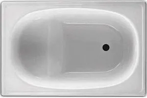 Ванна стальная BLB Europa 105x70 сидячая белый B05E Ванна стальная BLB Europa 105x70 сидячая белый B05E, 1