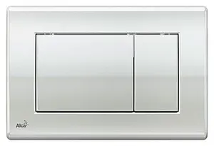 Клавиша смыва для унитаза AlcaPlast M271 хром глянцевый Клавиша смыва для унитаза AlcaPlast M271 хром глянцевый, 1