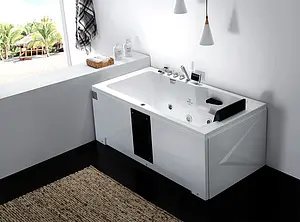 Ванна акриловая с гидромассажем Gemy 171x86 L G9066 II K L Ванна акриловая с гидромассажем Gemy 171x86 L G9066 II K L, 3