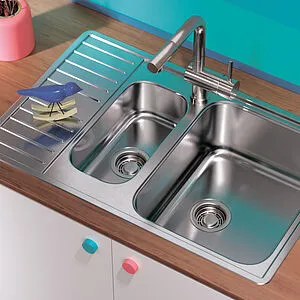 Смеситель для кухни с выдвижным изливом Omoikiri Tanigawa-S BN нержавеющая сталь 4994241 Смеситель для кухни с выдвижным изливом Omoikiri Tanigawa-S BN нержавеющая сталь 4994241, 3