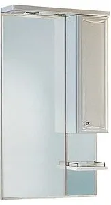 Шкаф-зеркало Aqwella Barcelona 50 белый Ba.02.55 Шкаф-зеркало Aqwella Barcelona 50 белый Ba.02.55, 1