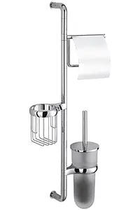 Стойка для аксессуаров Wasserkraft хром K-1438 Стойка для аксессуаров Wasserkraft хром K-1438, 1