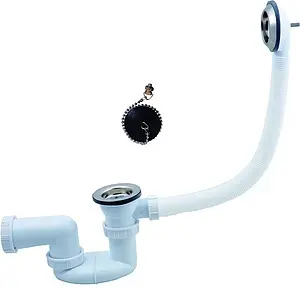 Слив-перелив для ванны Wirquin хром 30718059 Слив-перелив для ванны Wirquin хром 30718059, 3