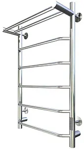 Полотенцесушитель электрический лесенка Тругор Пэк сп 6 П 80х50 32 мм полированная сталь Полотенцесушитель электрический лесенка Тругор Пэк сп 6 П 80х50 32 мм полированная сталь, 1