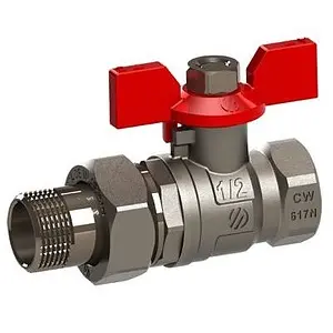 Кран шаровый с американкой 1"в x 1"н Arco Sena VA30 154105 Кран шаровый с американкой 1"в x 1"н Arco Sena VA30 154105, 1