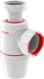 Сифон бутылочный для раковины Wirquin NEO белый 30987068 Сифон бутылочный для раковины Wirquin NEO белый 30987068, 3