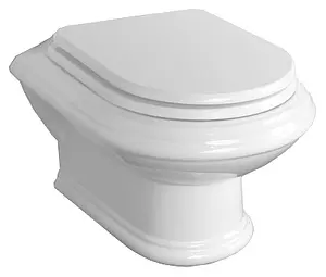 Унитаз подвесной Cezares King Palace белый CZR-163-TH Унитаз подвесной Cezares King Palace белый CZR-163-TH, 1