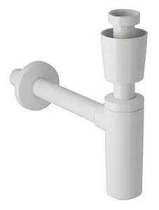 Сифон бутылочный для раковины Geberit белый 151.034.11.1 Сифон бутылочный для раковины Geberit белый 151.034.11.1, 1