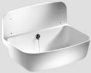 Раковина хозяйственная Sanit белый 60.001.01..0000 Раковина хозяйственная Sanit белый 60.001.01..0000, 5