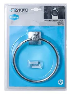 Полотенцедержатель Fixsen Kvadro хром FX-61311 Полотенцедержатель Fixsen Kvadro хром FX-61311, 2