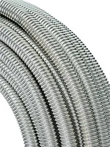 Труба гофрированная из нержавеющей стали отожженная Kofulso 15мм 15М на отрез Труба гофрированная из нержавеющей стали отожженная Kofulso 15мм 15М на отрез, 5