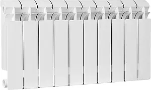 Радиатор биметаллический 10 секций Rifar Base 350 RB35010 Радиатор биметаллический 10 секций Rifar Base 350 RB35010, 2
