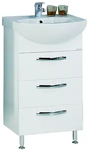 Тумба-умывальник напольная Aquaton Ария 50 H белый 1A1402K0AA010 Тумба-умывальник напольная Aquaton Ария 50 H белый 1A1402K0AA010, 1