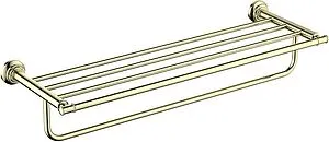 Полка для полотенец Aquatek Классик золото AQ4515PG Полка для полотенец Aquatek Классик золото AQ4515PG, 1