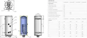 Бойлер комбинированного нагрева Eldom GREEN LINE 100 (19.5 кВт) WV10046SR Бойлер комбинированного нагрева Eldom GREEN LINE 100 (19.5 кВт) WV10046SR, 2