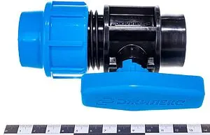 Кран шаровый с переходом на пнд трубу 32мм x 1"в Джилекс 9370 Кран шаровый с переходом на пнд трубу 32мм x 1"в Джилекс 9370, 5