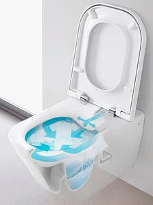 Унитаз подвесной безободковый Roca Gap Clean Rim белый 34647L000 Унитаз подвесной безободковый Roca Gap Clean Rim белый 34647L000, 5