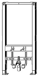 Инсталляция для биде Viega Prevista Dry 8568 776442 Инсталляция для биде Viega Prevista Dry 8568 776442, 2