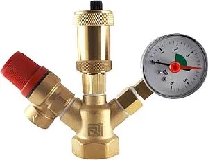 Группа безопасности котла до 50 кВт 1" 3 бар STI 01.01.0000002 Группа безопасности котла до 50 кВт 1" 3 бар STI 01.01.0000002, 1