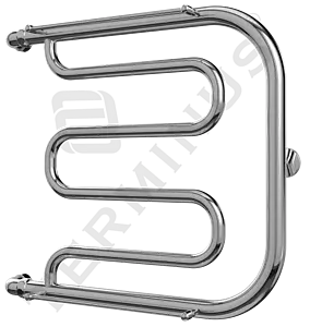 Полотенцесушитель водяной Terminus Фокстрот AISI 32х2 500х700 полированная сталь 4620768881305 Полотенцесушитель водяной Terminus Фокстрот AISI 32х2 500х700 полированная сталь 4620768881305, 2