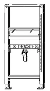 Инсталляция для раковины Viega Prevista Dry 8535 776183 Инсталляция для раковины Viega Prevista Dry 8535 776183, 3